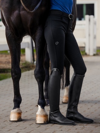 Bryczesy SECOND SKIN deep black